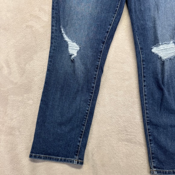 Joe's Jeans Women's 31 Niki Boyfriend Distressed Straight Leg‎ in Inglewood Wash - Picture 5 of 16